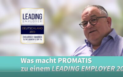 PROMATIS awarded as Leading Employer 2023