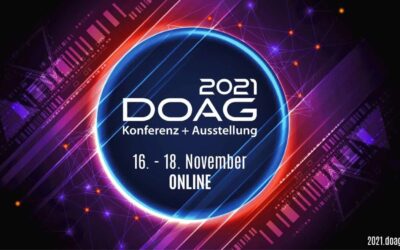 16. – 18. November 2021 DOAG 2021 Konferenz + Ausstellung online