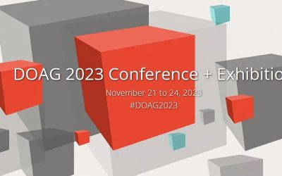 November 21-24, 2023 | DOAG 2023 Conference + Exhibition